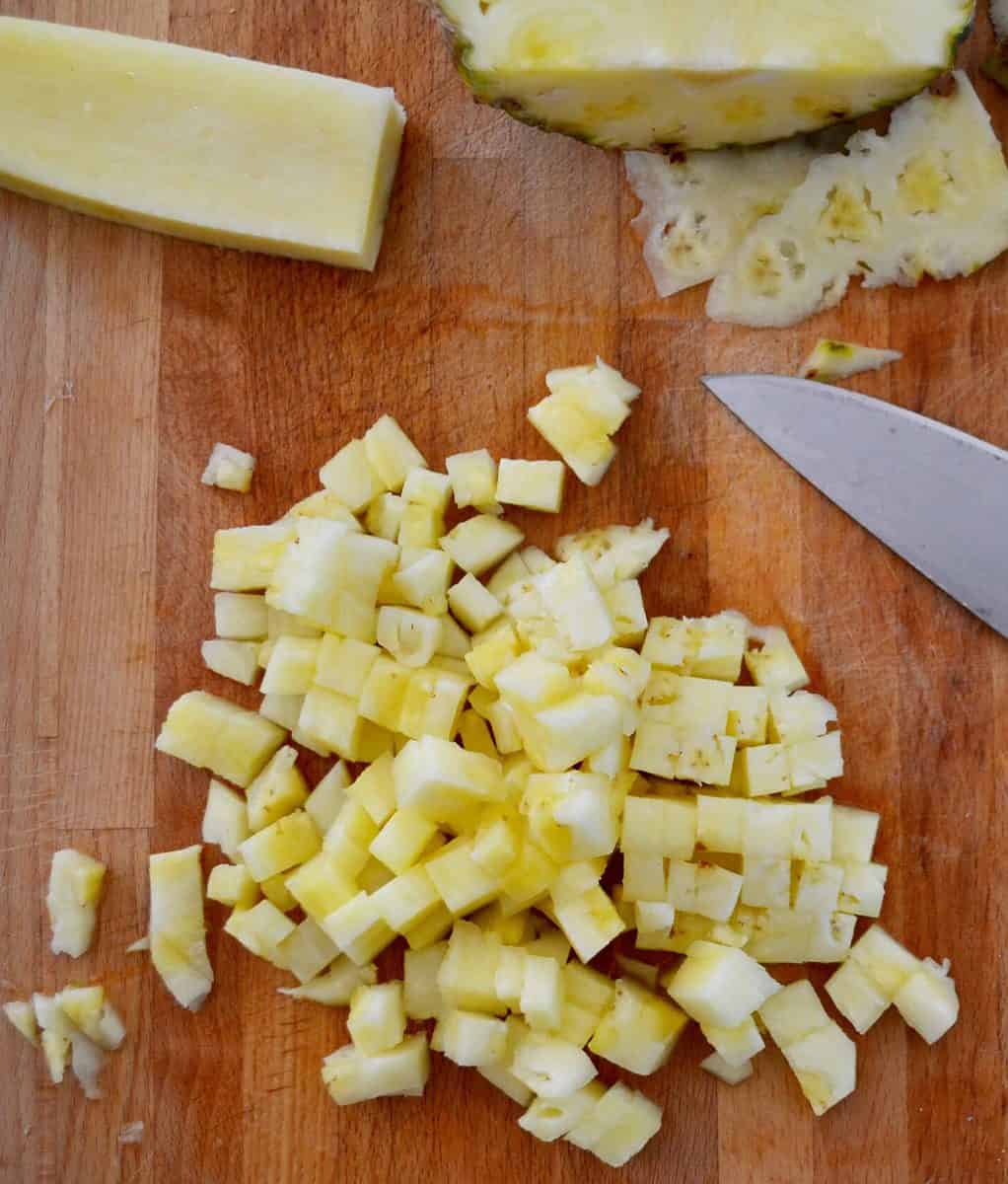 Ingredients for panna cotta