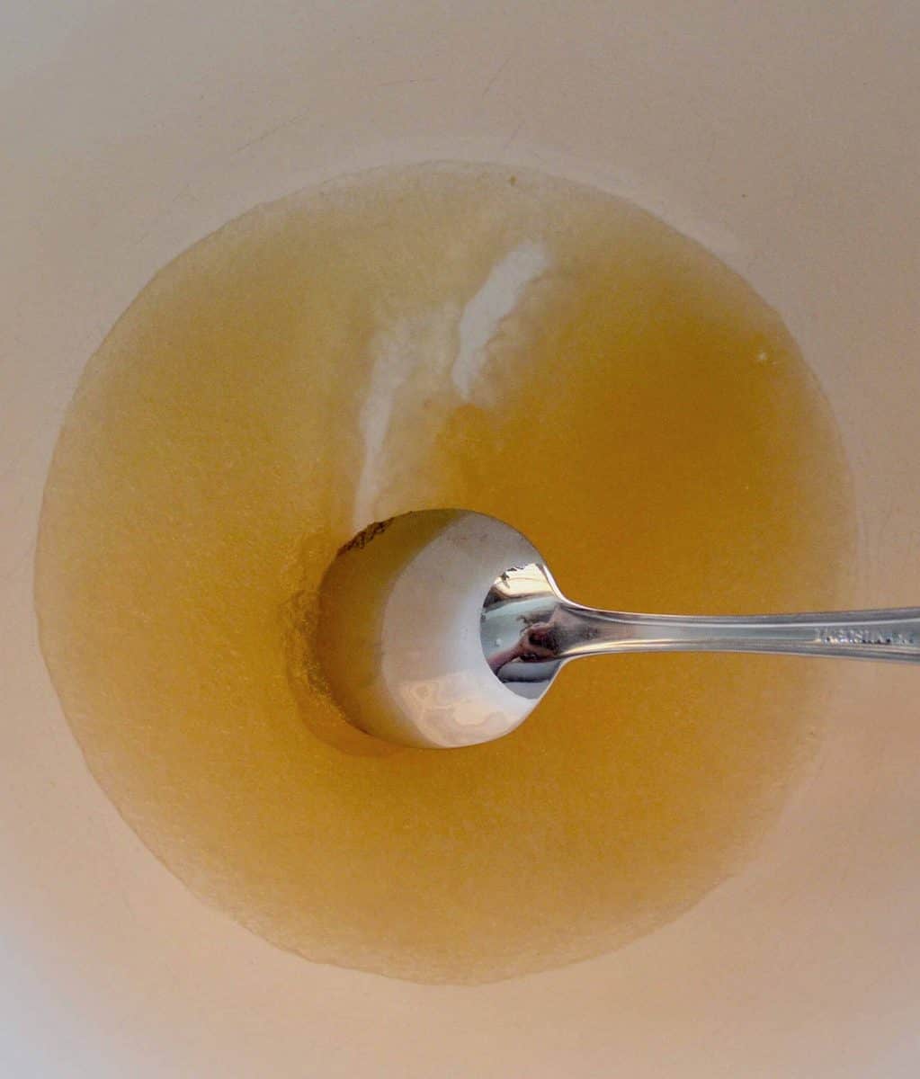 Ingredients for panna cotta