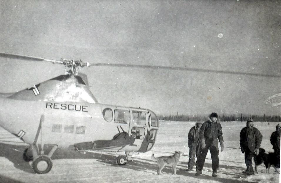 1950s search helicopter