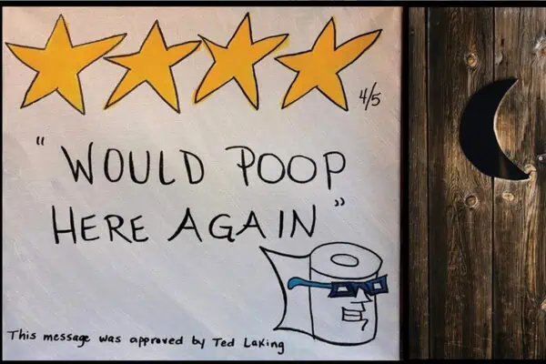 would poop here again